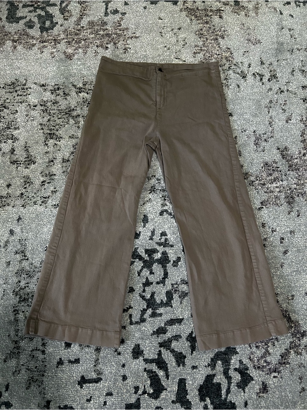 Prairie Underground Mushroom-Taupe Wide Leg Pants